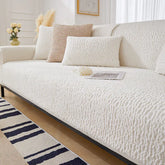 Fleece Sofa Cushion Cover for All Seasons (European Style)