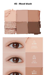 Ready To Wear Eye Palette - #2 Mood Blush