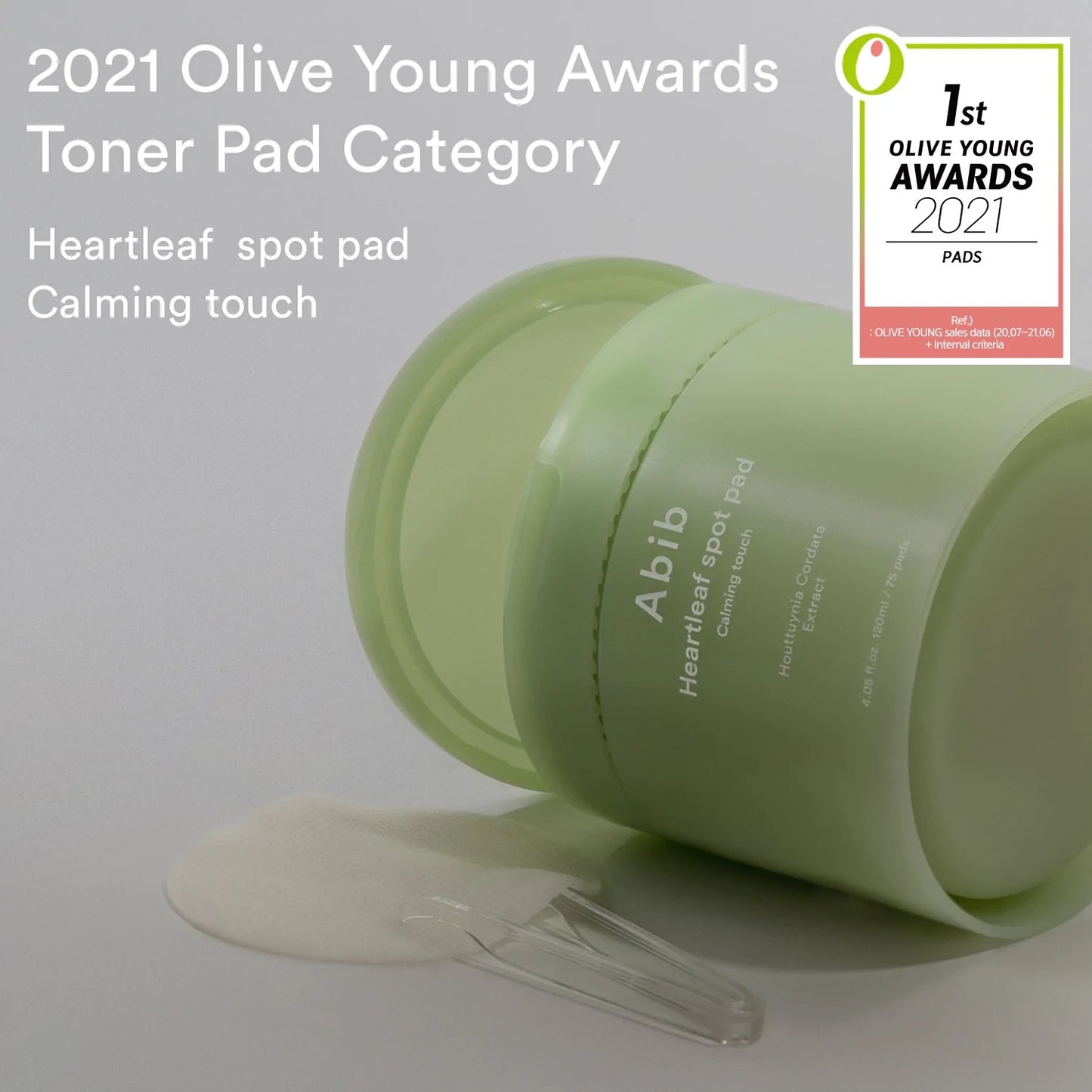 Heartleaf spot pad Calming touch - 150ml. 80 pads