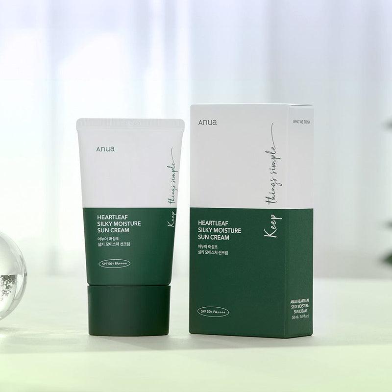 HEARTLEAF SILKY MOISTURE SUNSCREEN 50ml