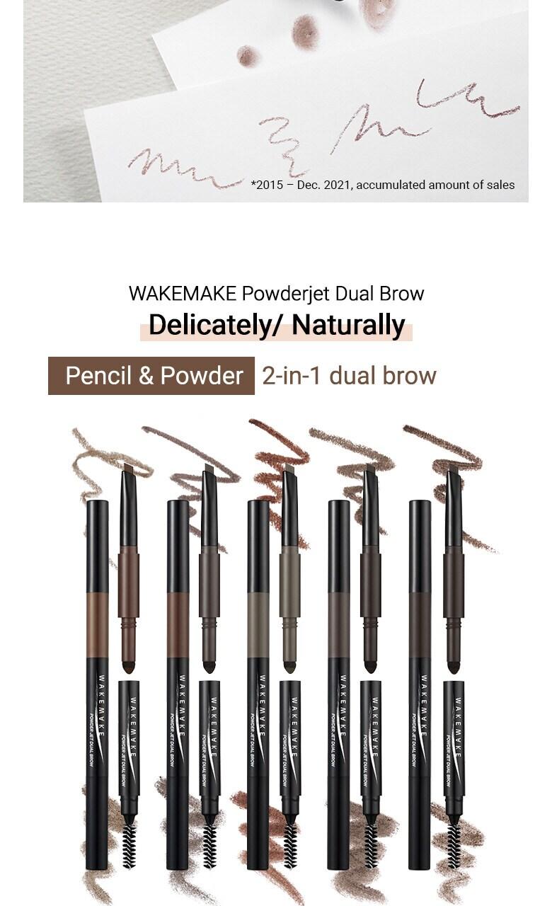 Powder Jet Dual Brow 0.75g - #09 Gray Brown