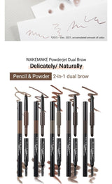 Powder Jet Dual Brow 0.75g - #07 Neutral Brown