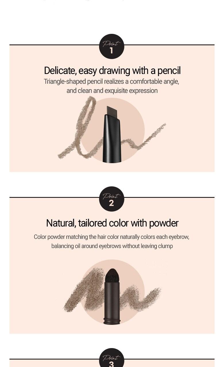 Powder Jet Dual Brow 0.75g - #07 Neutral Brown