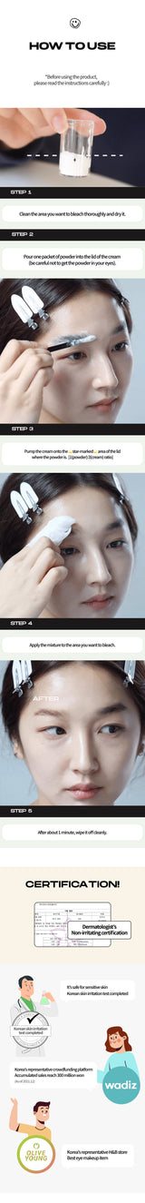 Brow Bleach 50g
