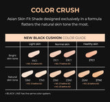 BLACK CUSHION SPF 34 / PA++ - No. 21N1 VANILLA 15g x 2ea
