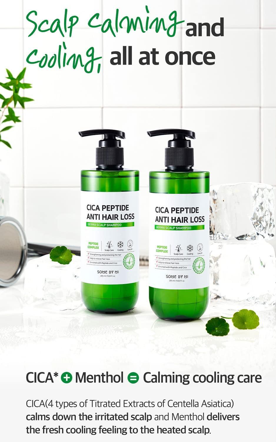Cica Peptide Anti Hair Loss Derma Scalp Shampoo 285ml