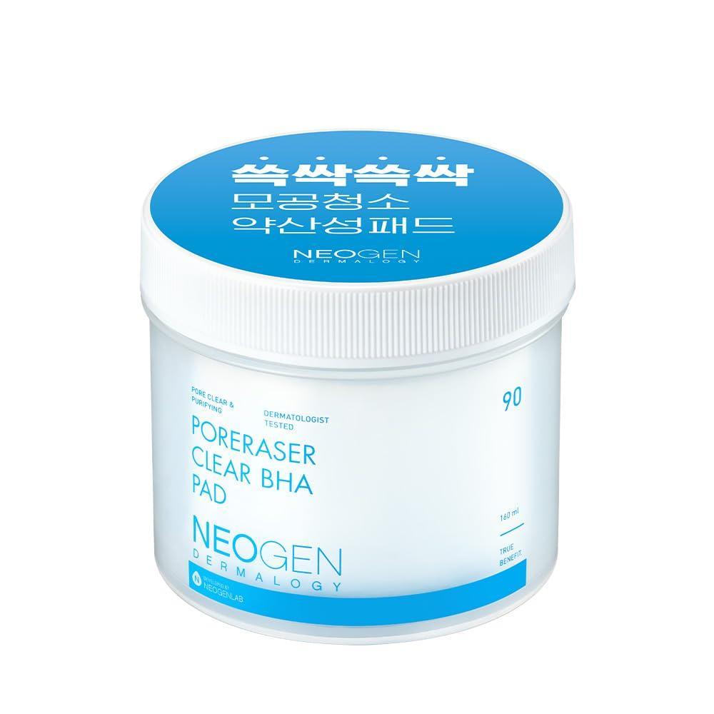 DERMALOGY PORERASER CLEAR BHA PAD 160ML (90 PADS)