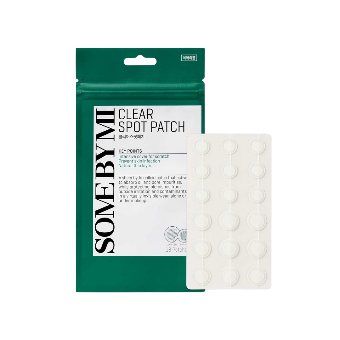 Clear spot patch