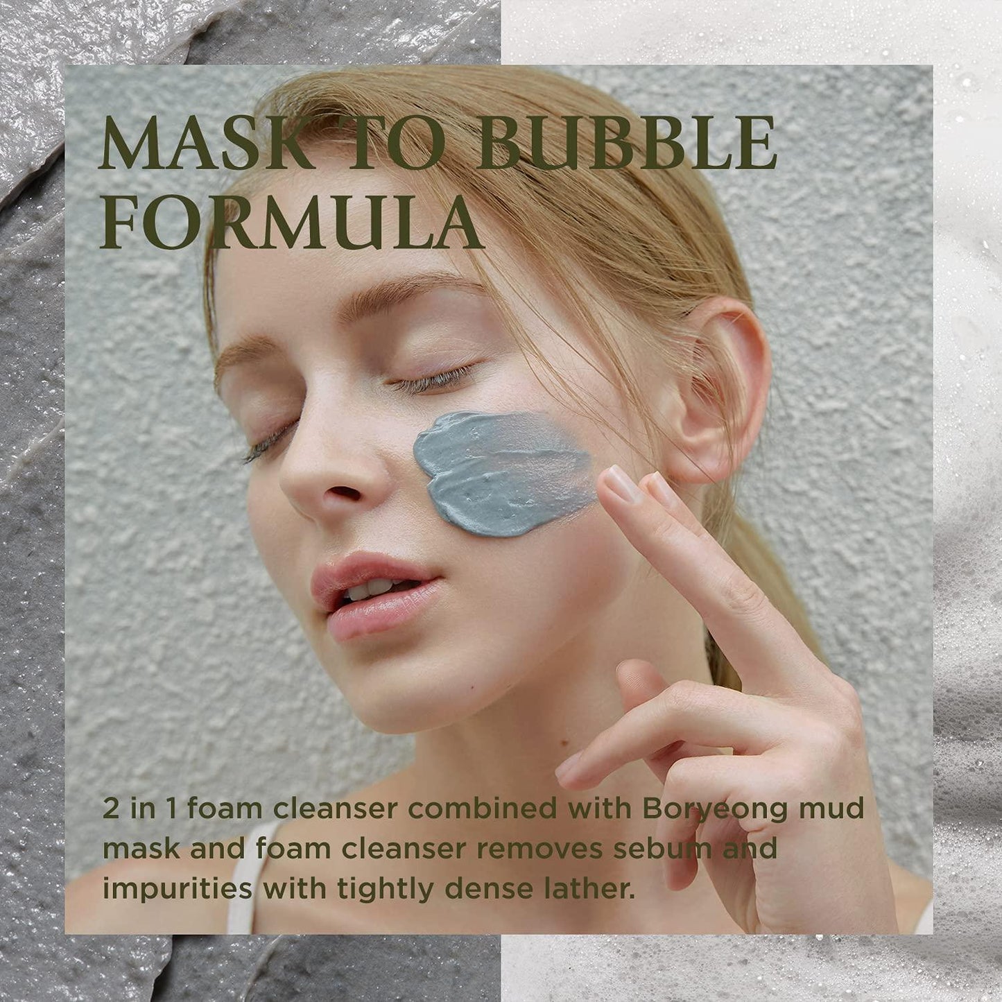 RECOVERY MUD PACK TO FOAM CLEANSER 110ml