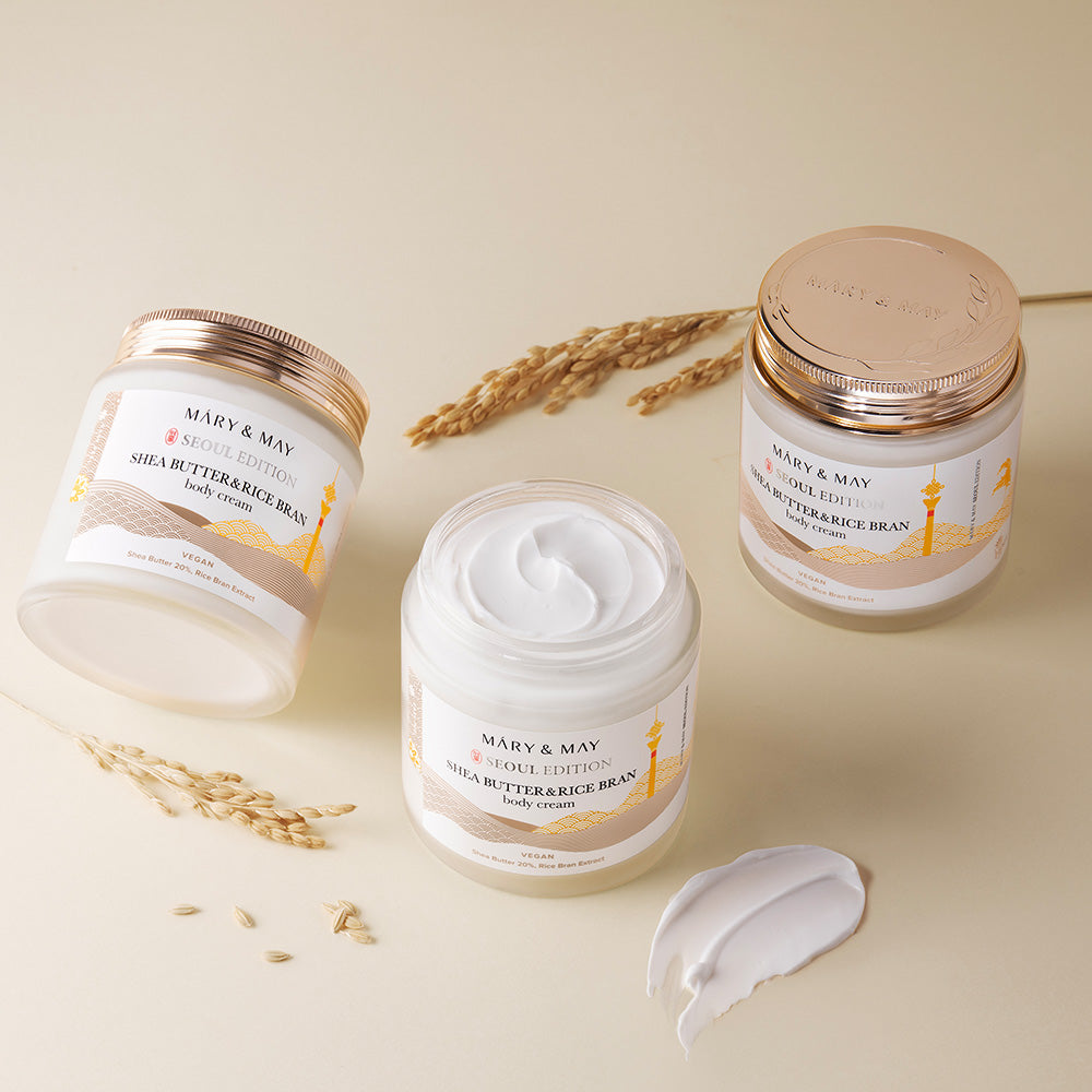 Shea Butter & Rice Bran Body Cream 250ml