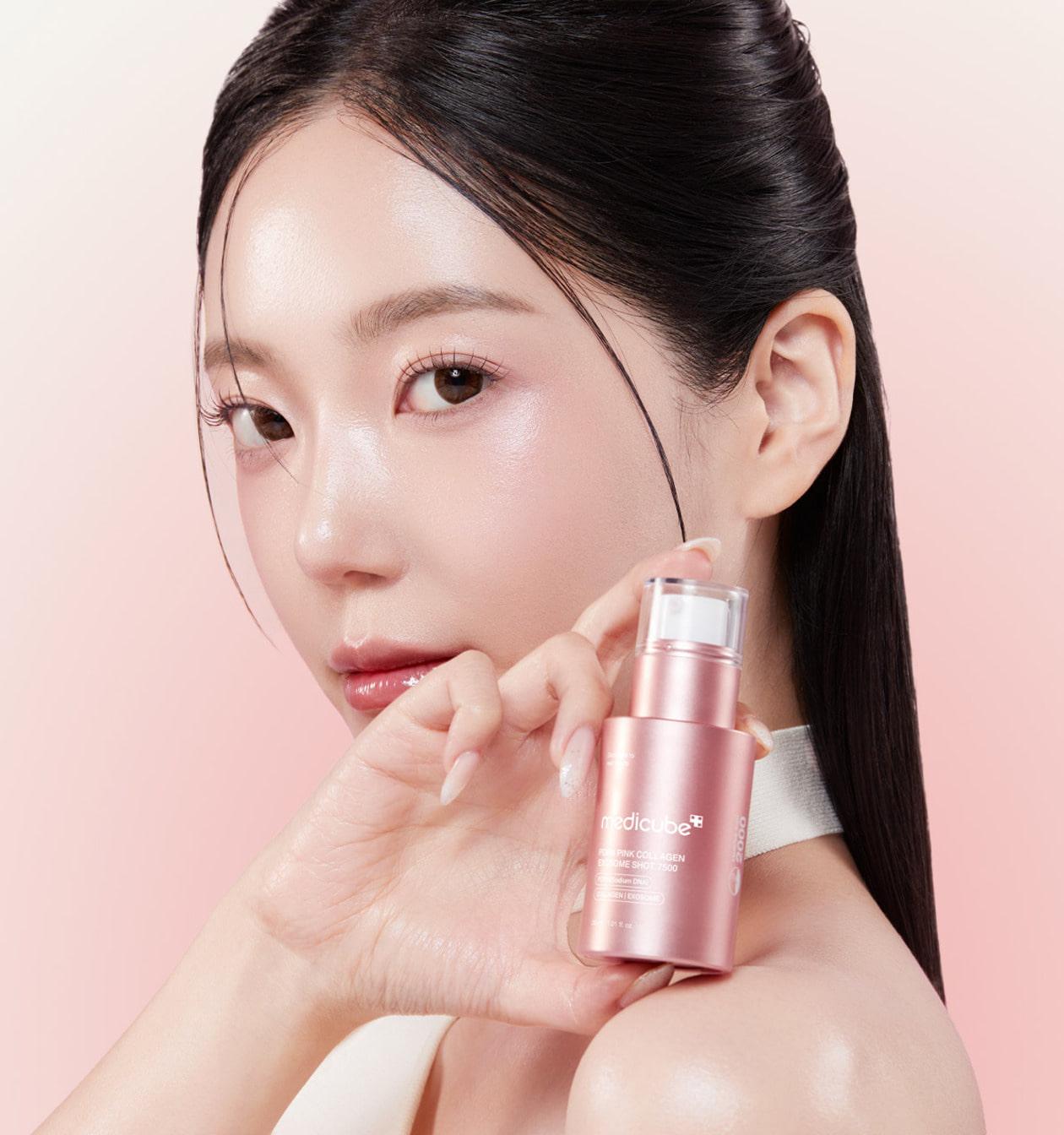 PDRN Pink Collagen exosome shot ampoule 2000 30ml