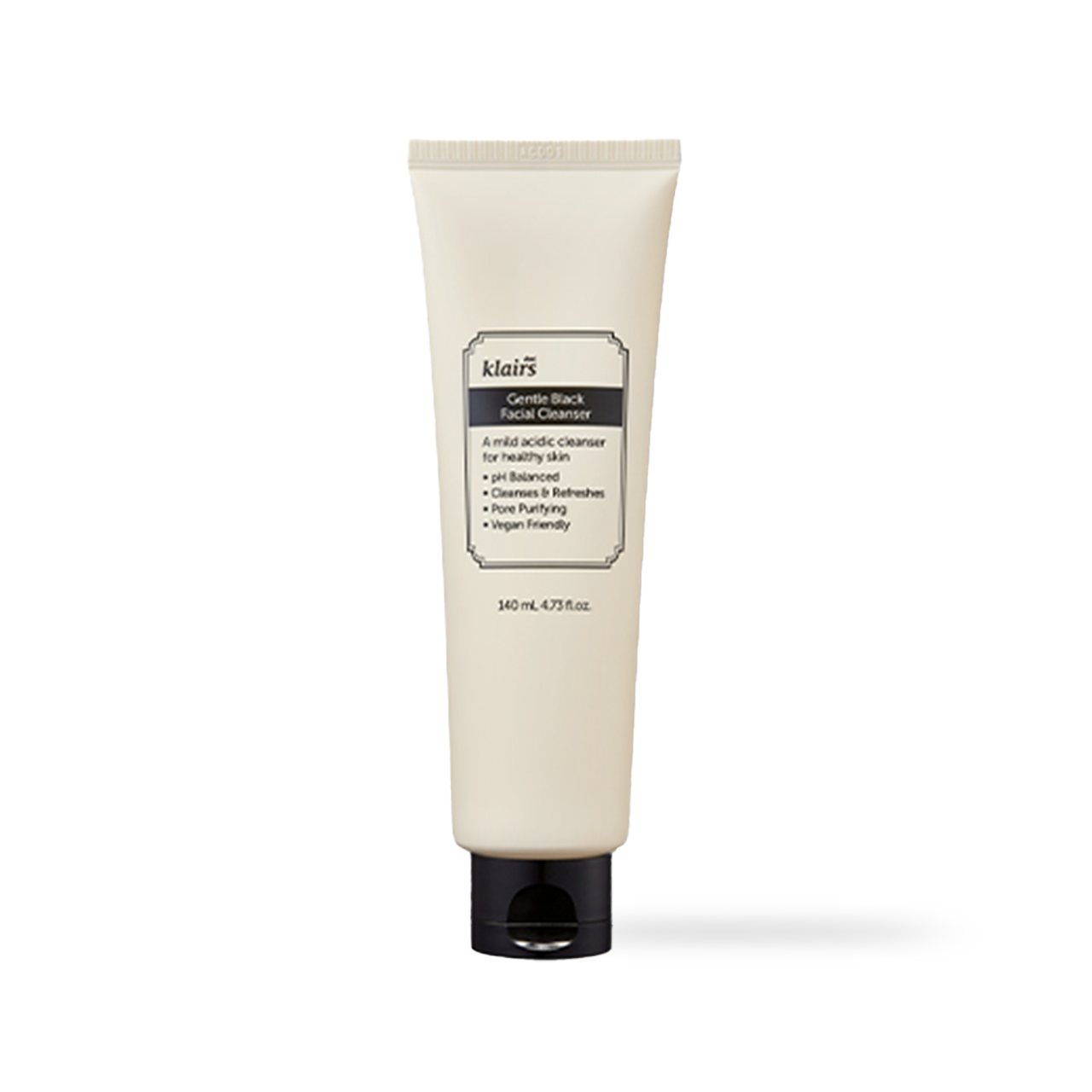 Gentle Black Facial Cleanser 140ml