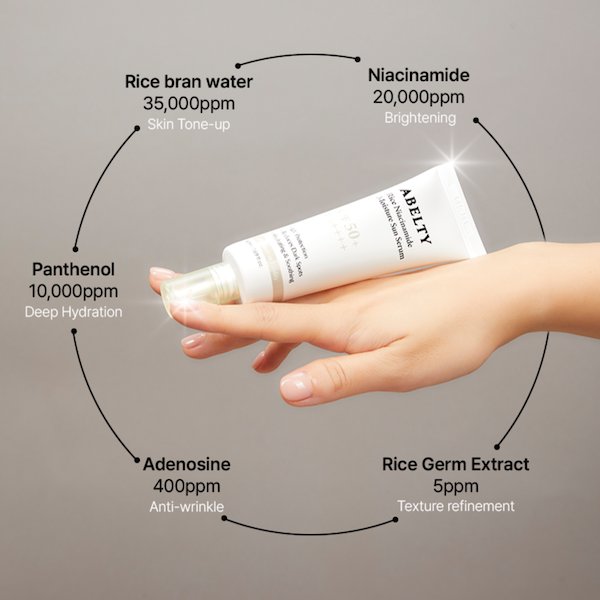 Rice Squalane Moisture Sun Serum 50ml