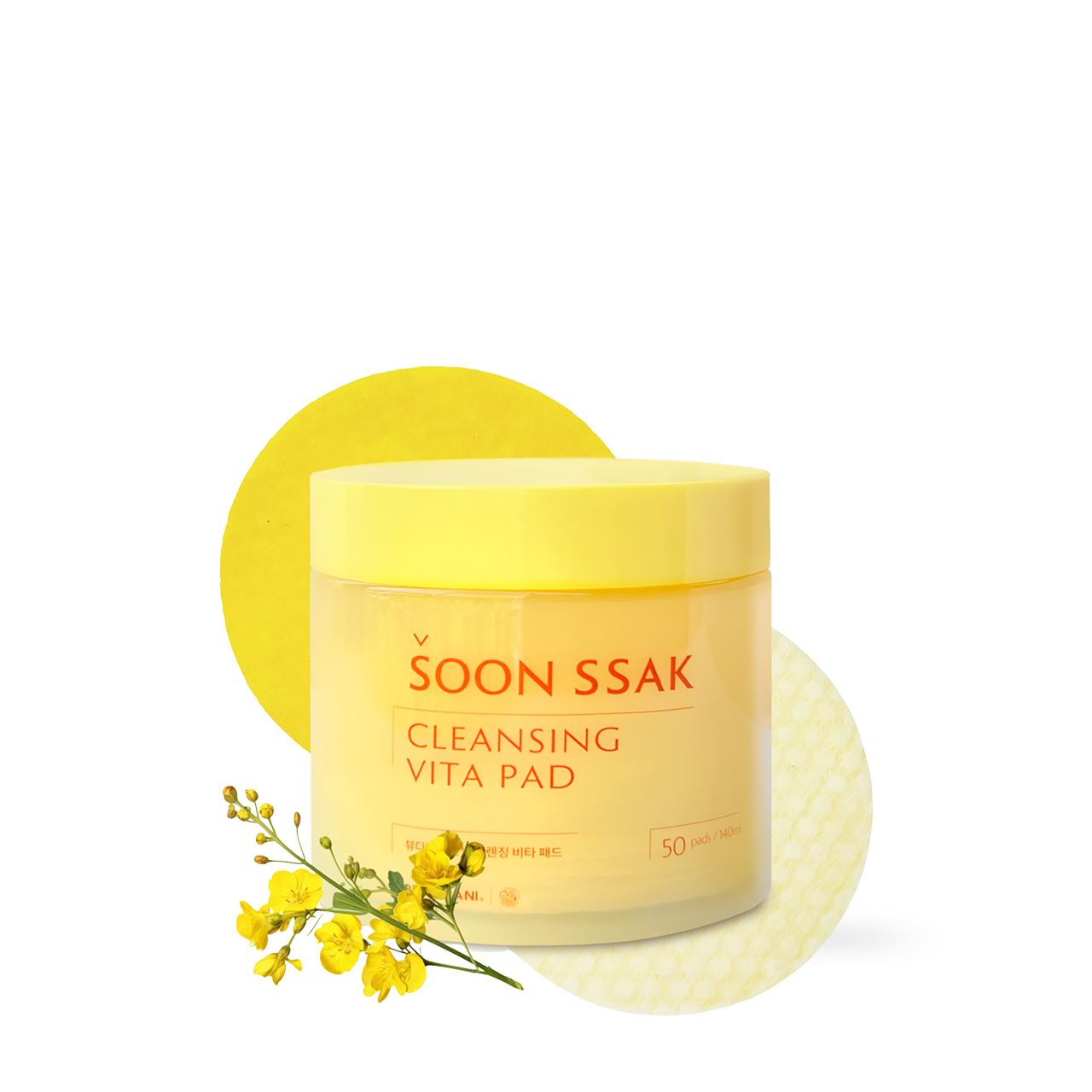 Soon Ssak Cleansing Vita Pads 50 sheets