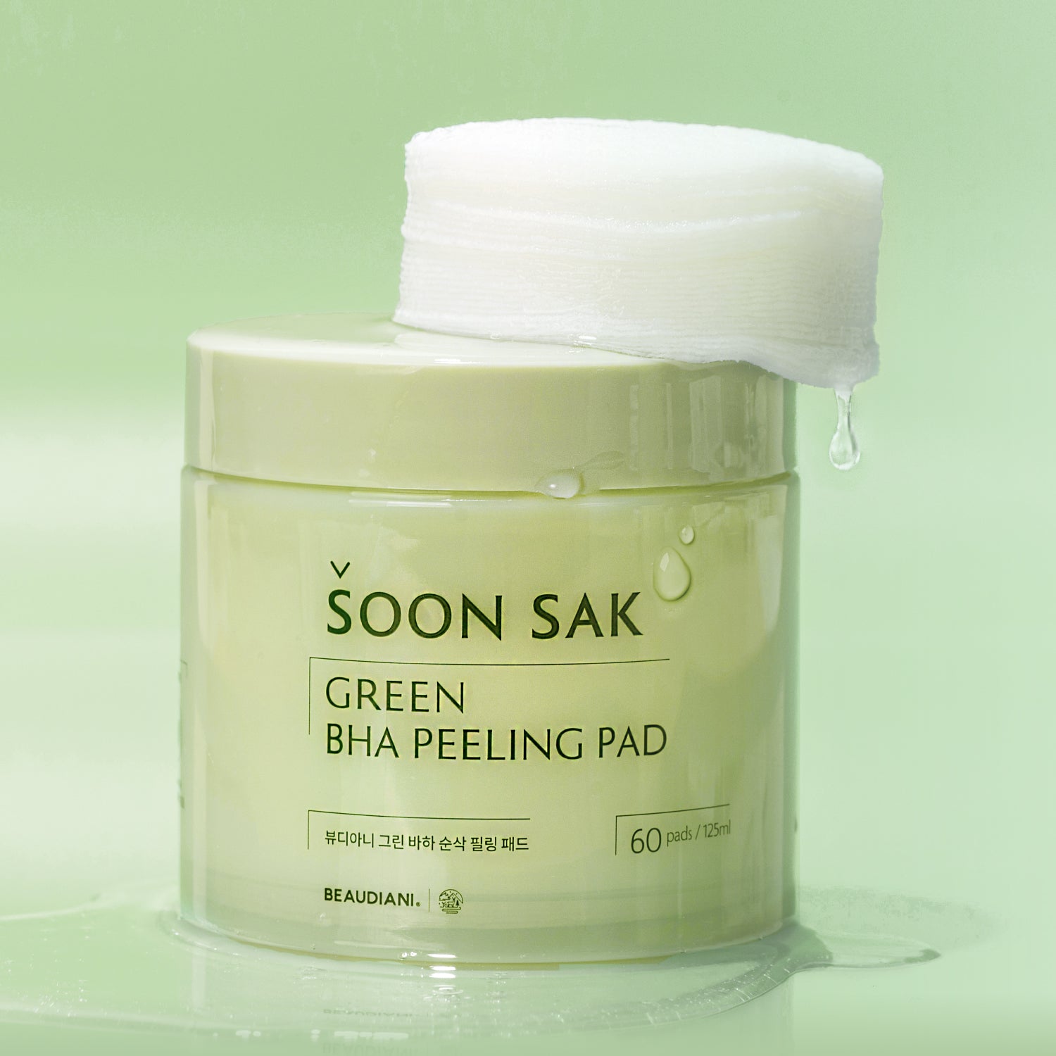 Green BHA Soon Sak Peeling Pad 60ea