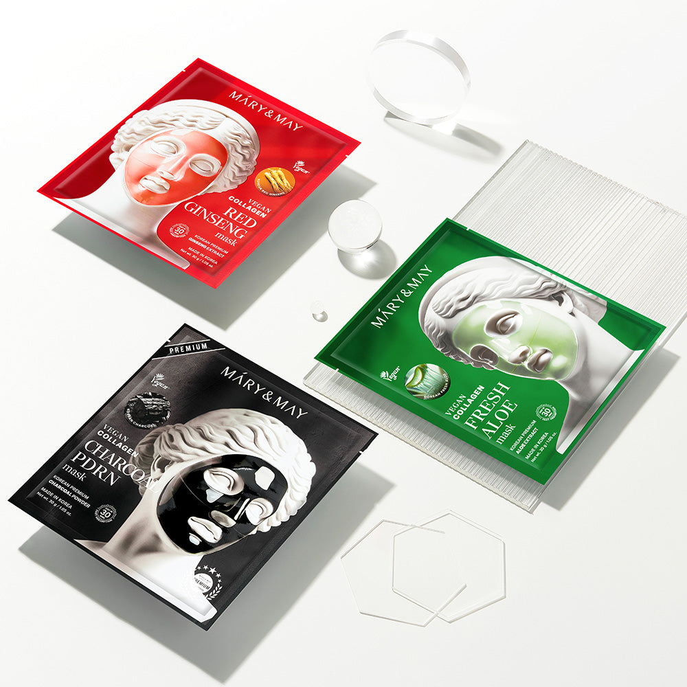 Vegan Collagen Red Ginseng Mask (30g x4)