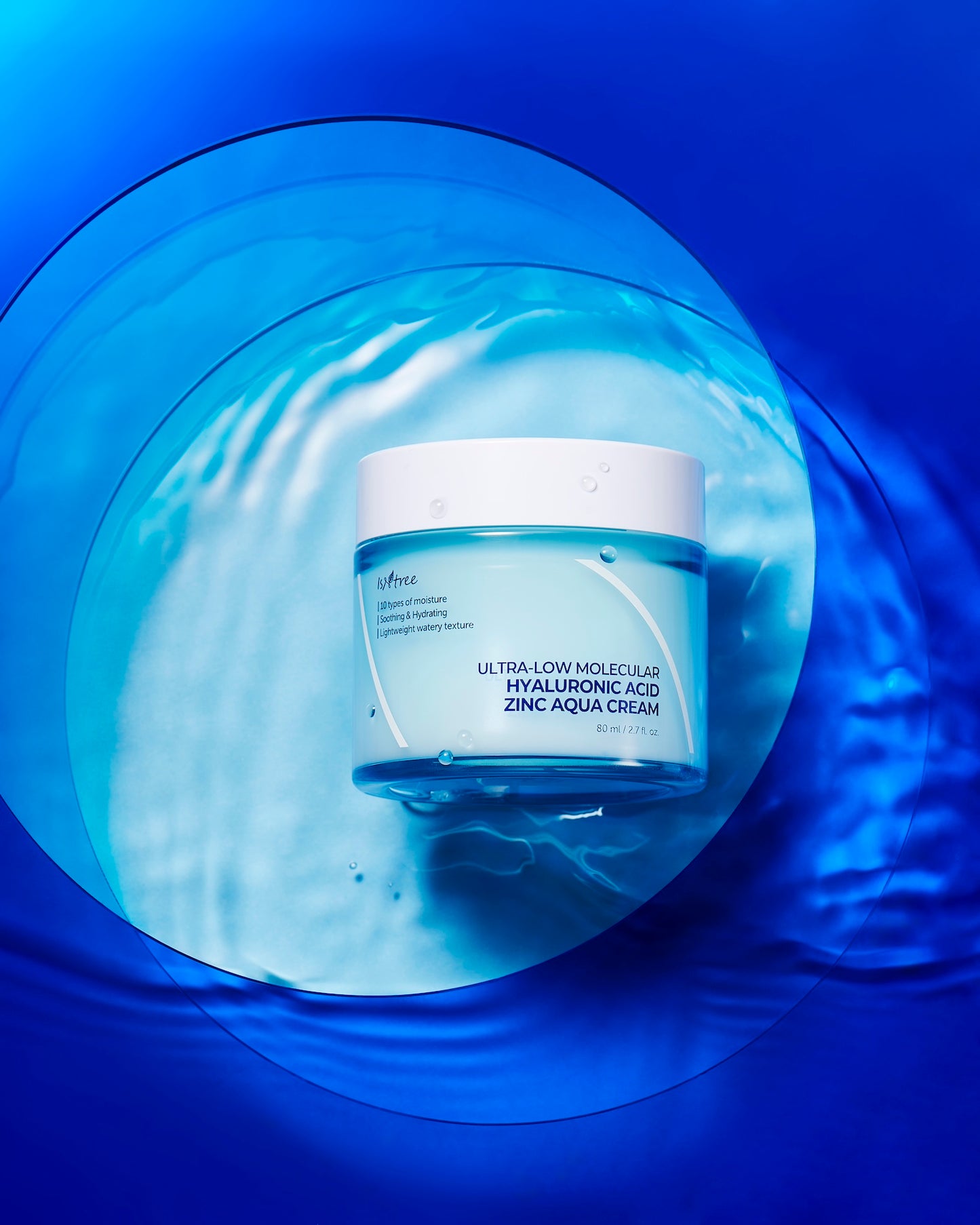 Ultra-Low Molecular Hyaluronic Acid Zinc Aqua Cream 80ml