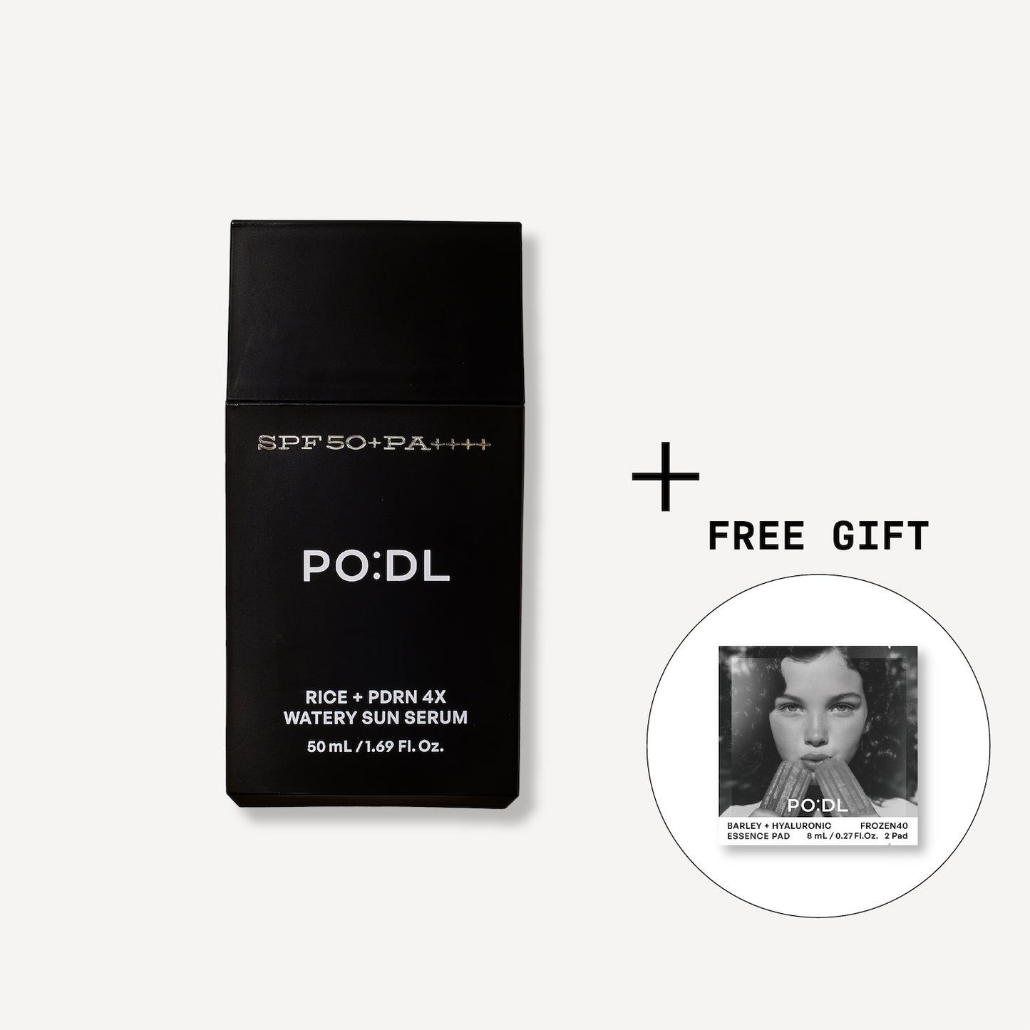Rice PDRN 4X Watery Sun Serum 50ml (+Special Gift)