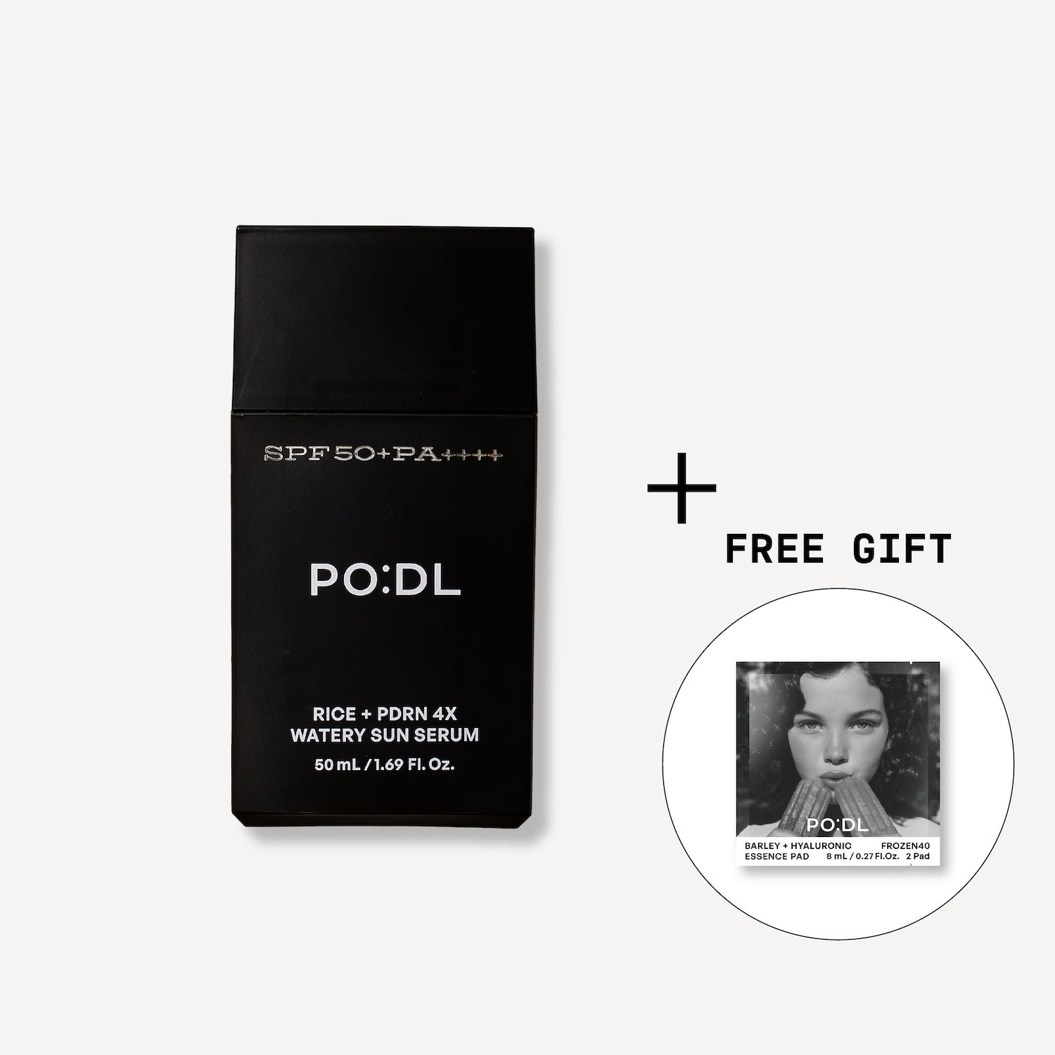 Rice PDRN 4X Watery Sun Serum 50ml (+Special Gift)