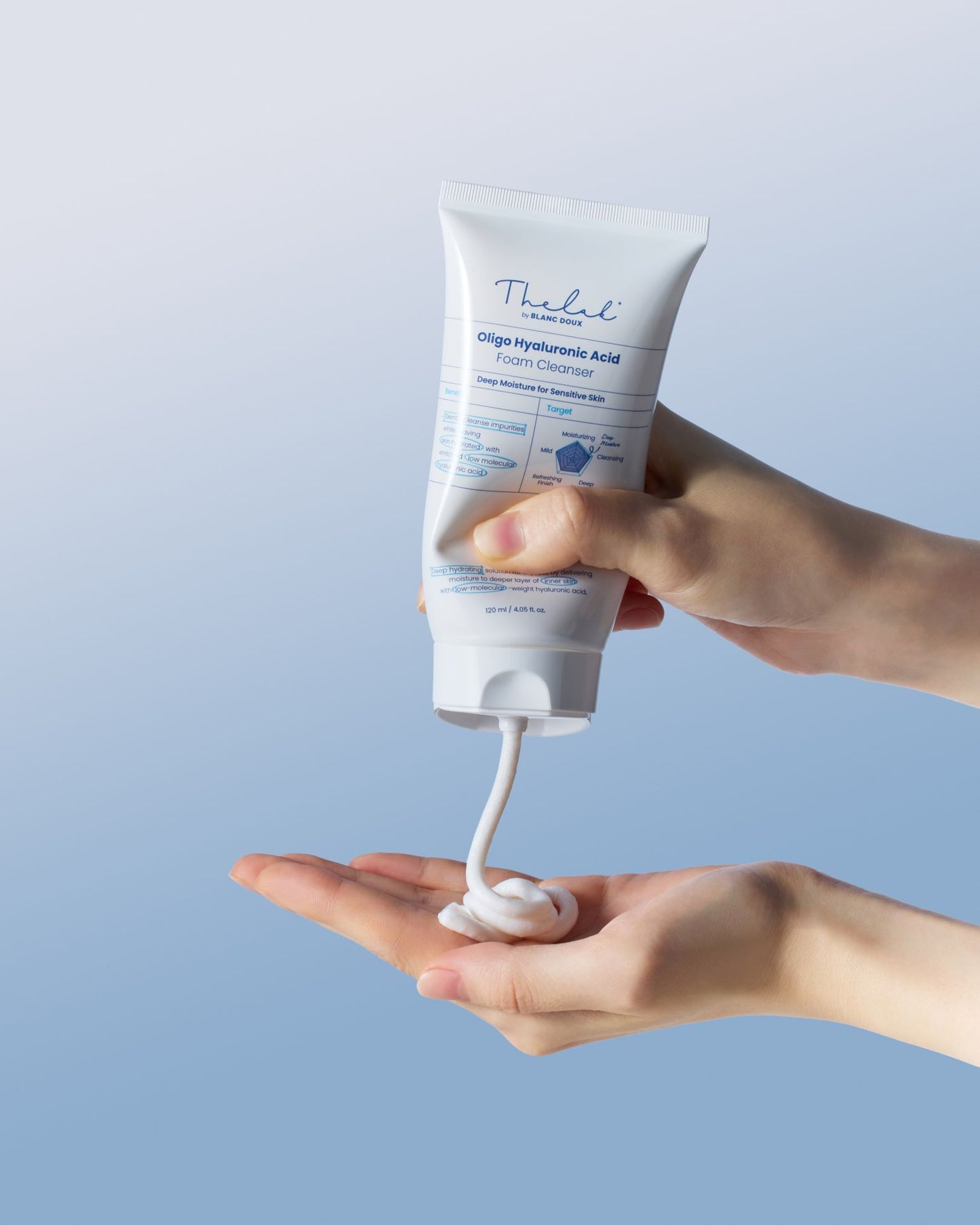 Oligo Hyaluronic Acid Foam Cleanser 120ml
