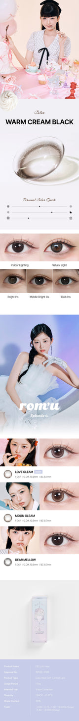 1 Day Colored Contact Lens - Dear Mellow 0.00 (10 pcs)