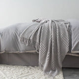 Knit Spring Summer Air Conditioner Blanket for Naps