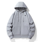 Heating Hoodie, Intelligent Heated Jacket, Five Zone Heating, Outdoor Warm Clothing, Electric Hoodie