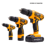 Multifunctional Cordless Electric Drill and Screwdriver