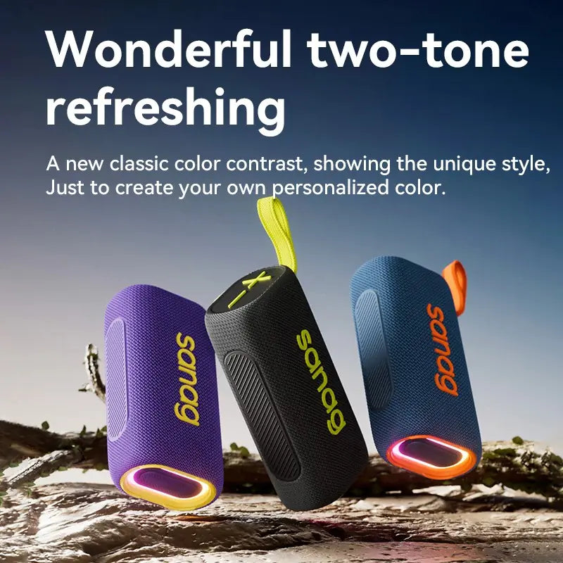 Sanag M30S PRO Bluetooth Speaker with IPX7 Waterproofing