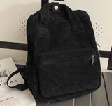 2018 Korean Style Canvas Embroidered Backpack