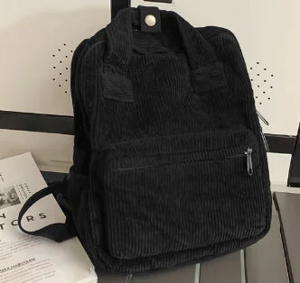 2018 Korean Style Canvas Embroidered Backpack