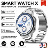 DT Watch X Smartwatch with 4G Large Memory, Waterproof Bluetooth Calling, Local Music & Video Playback