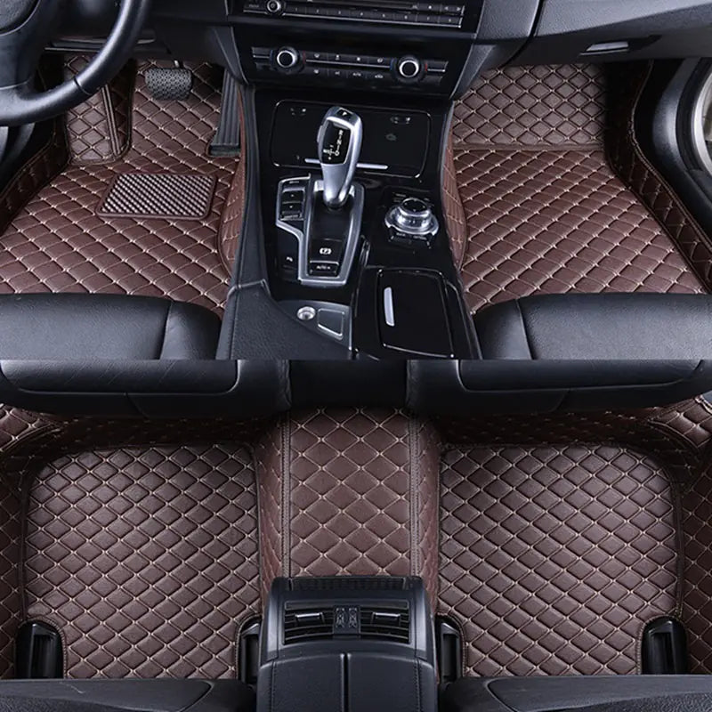 Diamond Pattern Wear-Resistant Car Floor Mat