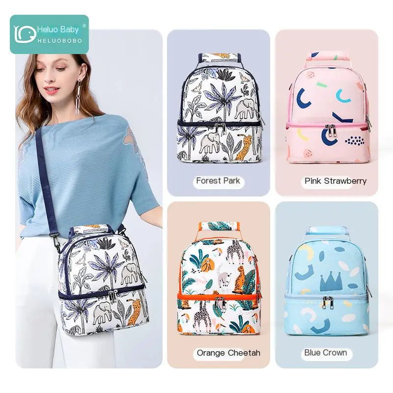 Double Layer Insulated Breast Milk Storage Bag