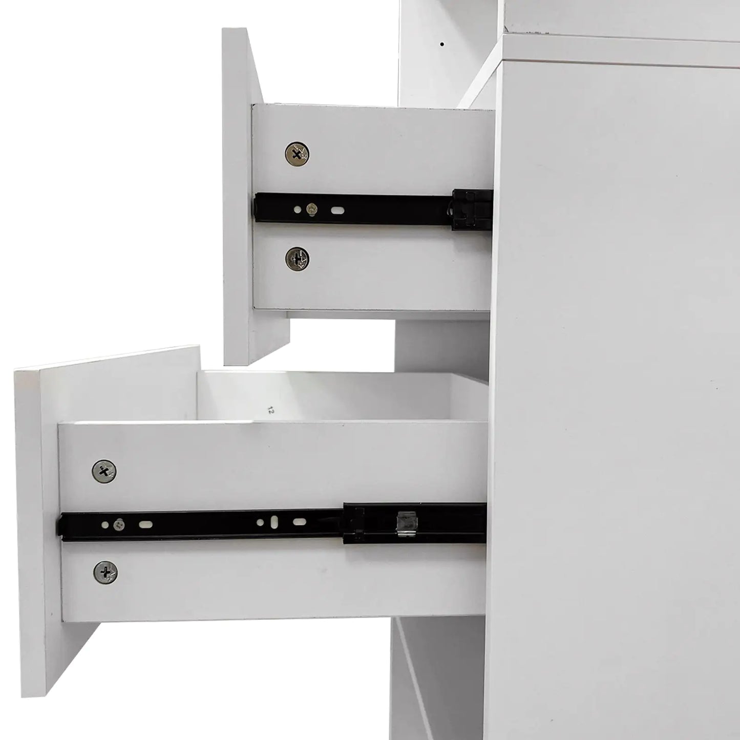 Modular Chic White Closet Organizer