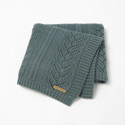 Infant Solid Color Hollow Cotton Quilt Cover Blanket