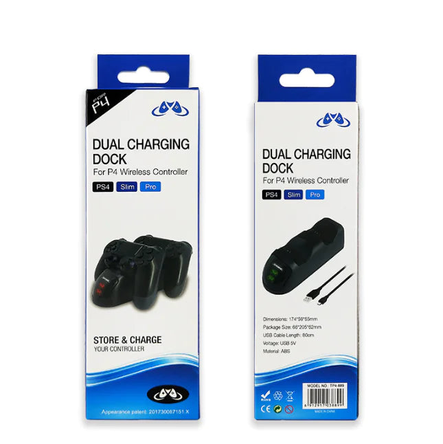 PS4 Wireless Controller LED Charging Dock (Dual Charger)