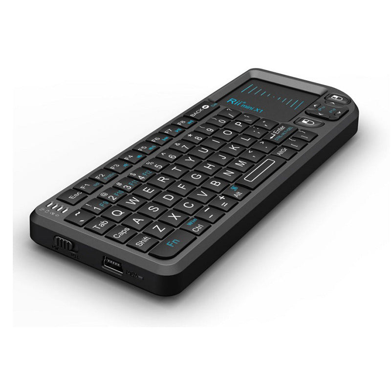 Rii X1, Mini Wireless Keyboard, Touchpad Keyboard, HTPC Remote Control, Compact Keyboard