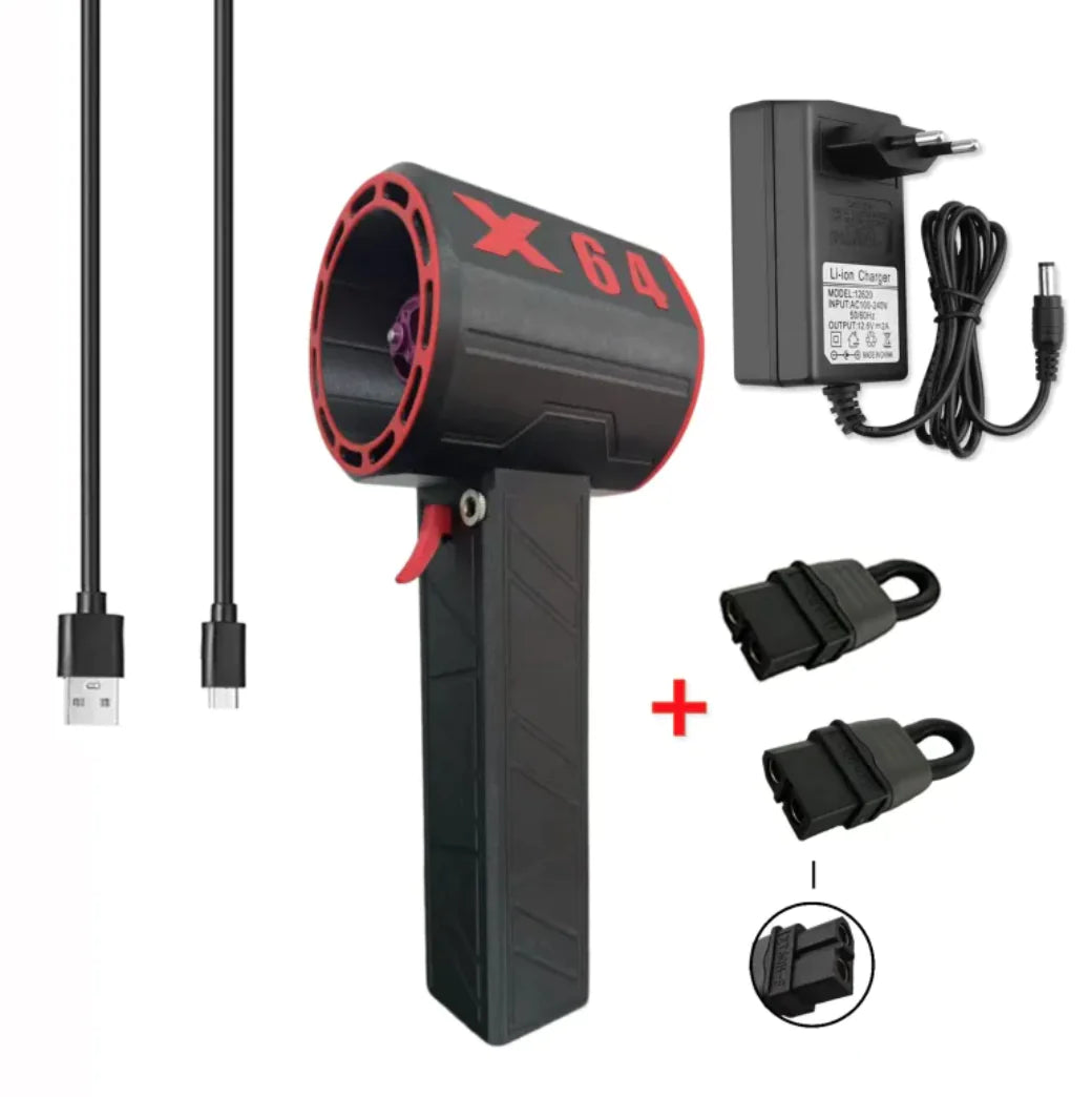 64mm Industrial-Grade Handheld Turbo Fan Blower