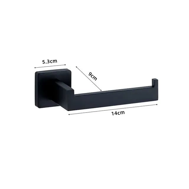 Wall-Mounted Stainless Steel Bathroom Hardware Set