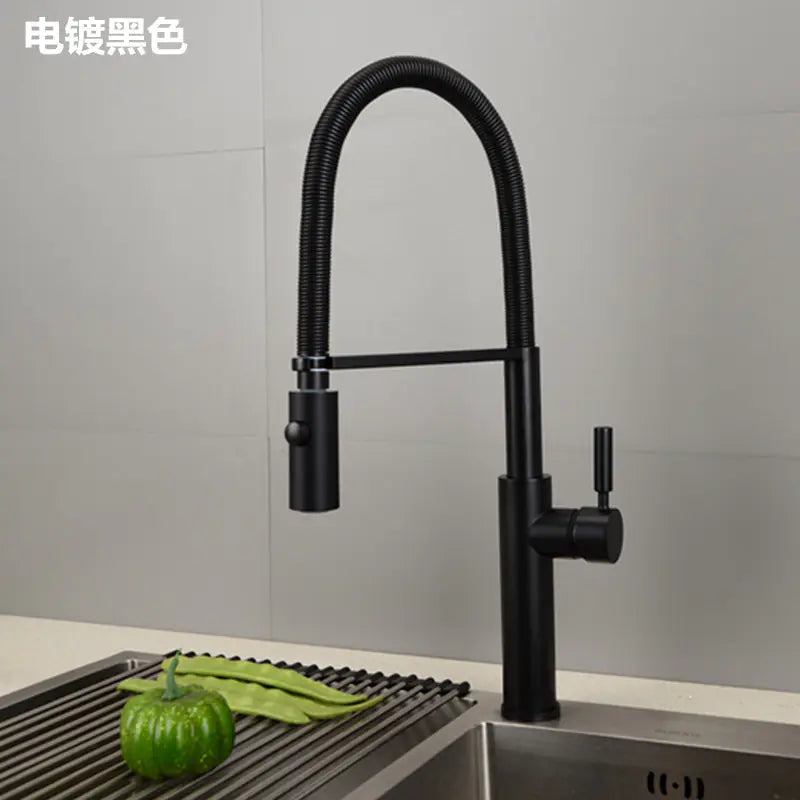High-End American Style Copper Kitchen Faucet