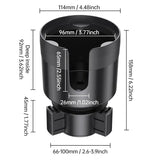 Large Car Water Cup Holder Storage Rack