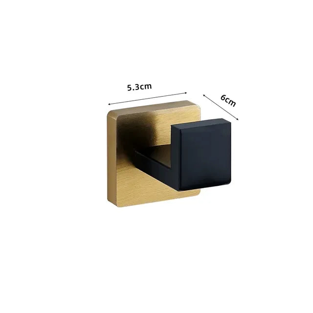 Wall-Mounted Stainless Steel Bathroom Hardware Set