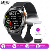 Smart Watch with Bluetooth Call, Multifunctional Sports Fitness Tracker, Long Range Outdoor Smartwatch