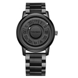 FB0047 Cool Magnetic Suspension Watch for Men, Stylish Quartz Wristwatch, Fashion Business Casual Gift