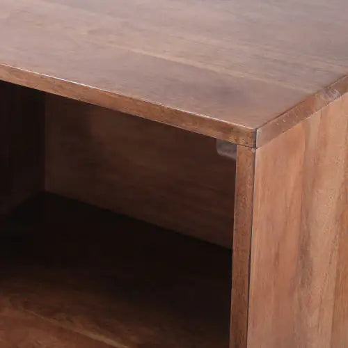 Wooden Three Bucket Cabinet