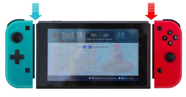 Wireless Game Controller - Left and Right Handles