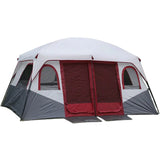 New Outdoor Two-Bedroom Camping Tent for 6-12 People