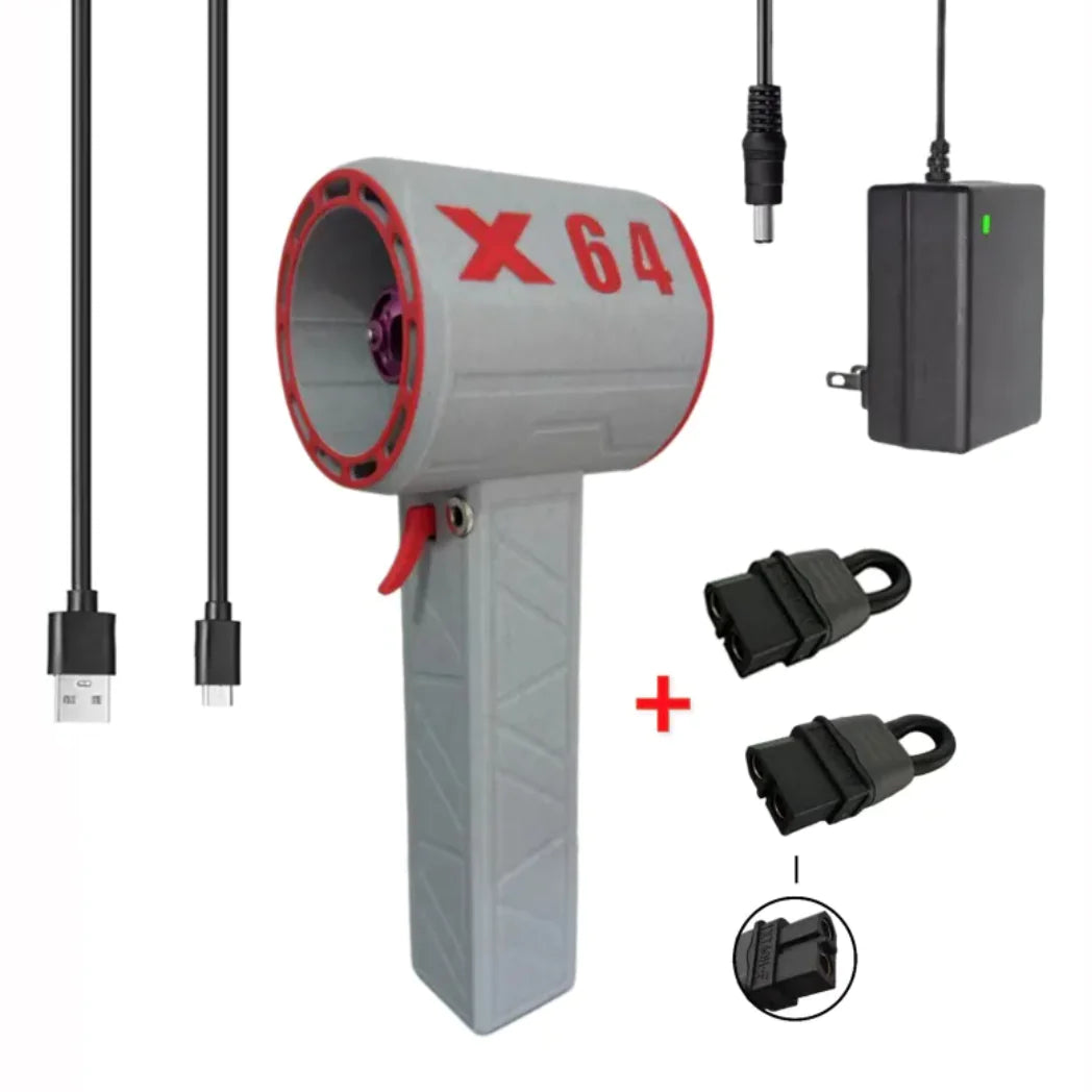 64mm Industrial-Grade Handheld Turbo Fan Blower