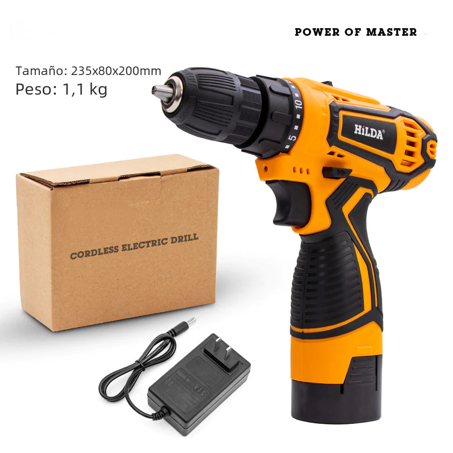 Multifunctional Cordless Electric Drill and Screwdriver